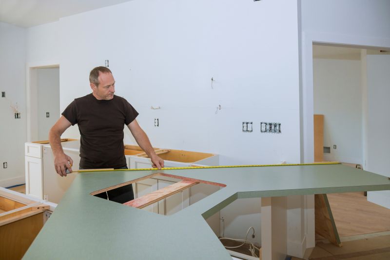 Countertop Painting detail