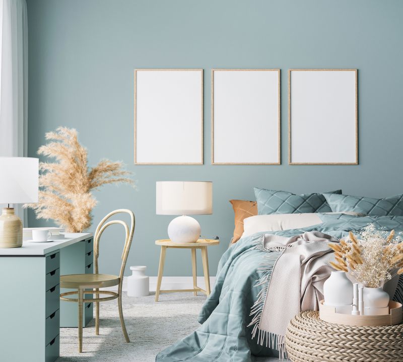 Muted Bedroom Tones
